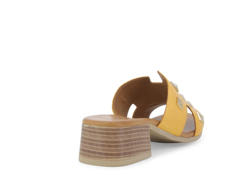 Melluso Donna Ciabatte Pelle K56018Z-244762 Giallo